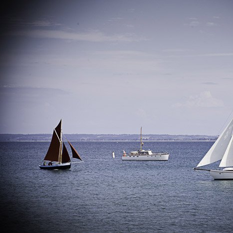 <strong>Cancale, régate de vieux gréements</strong> <small>© Michel FLEURY</small>