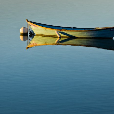 <strong>Doris au mouillage , estuaire de la Rance</strong> <small>© Michel FLEURY</small>
