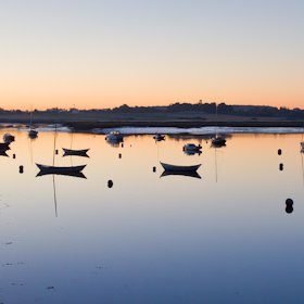 <strong>La Rance et ses doris, panorama au levant</strong> <small>© Michel FLEURY</small>