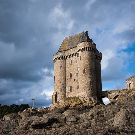 Saint-Servan, tour Solidor © Michel FLEURY <strong>Saint-Servan, tour Solidor </strong> <small>© Michel FLEURY</small>
