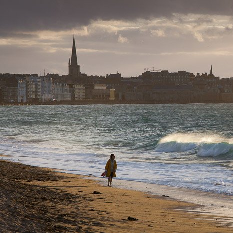 <strong>Saint-Malo, rêverie solitaire</strong> <small>© Michel FLEURY</small>