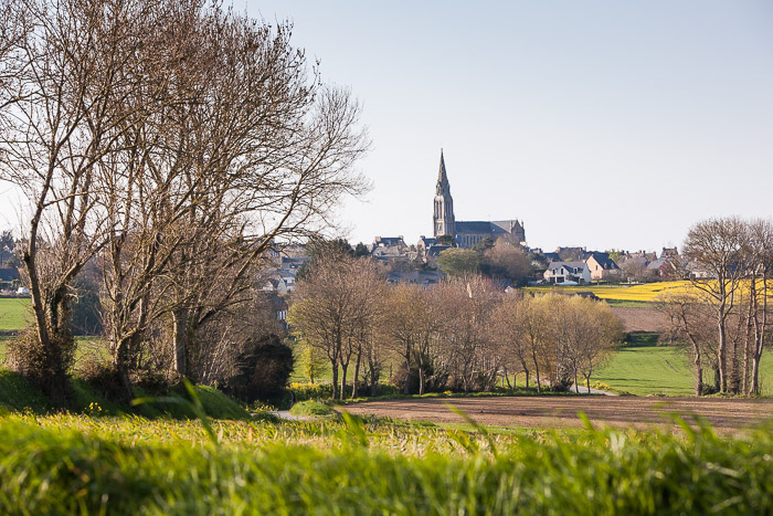<strong>Vue champêtre sur le village de Pleudihen</strong> • Vue champêtre sur le village de Pleudihen <small>© Michel FLEURY</small>